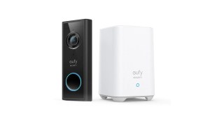 The eufy Video Doorbell 2K with both parts displayed.