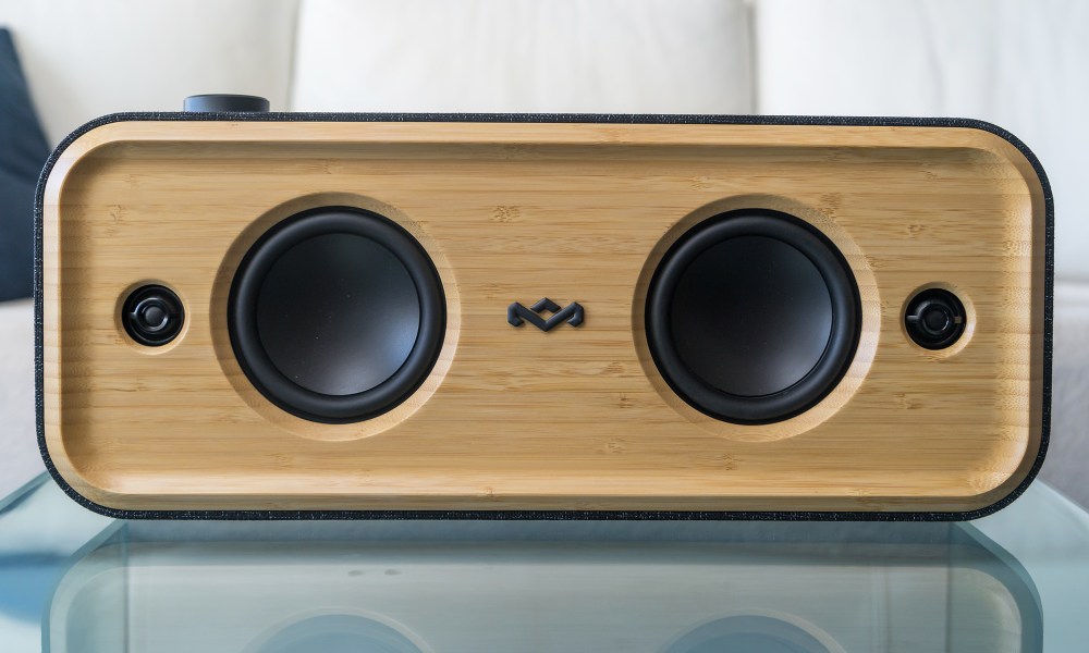 Front view of the House of Marley Get Together 2 XL speaker.