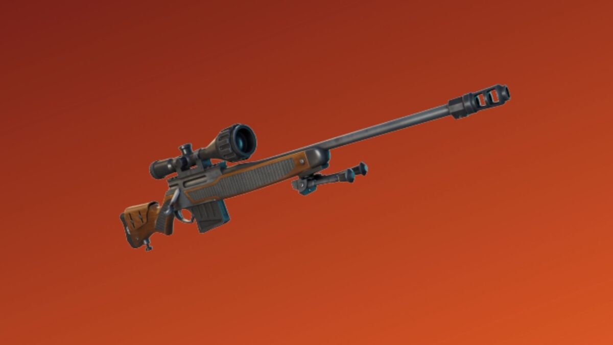 The Hunter Bolt Sniper in Fortnite.