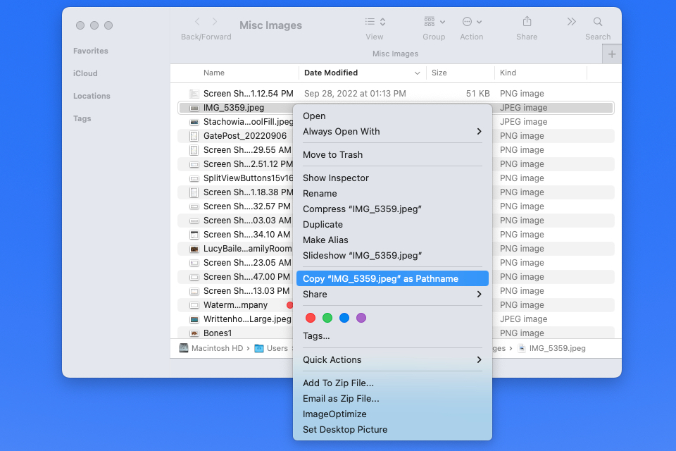 How To Find And Copy A File Path On Mac Digital Trends