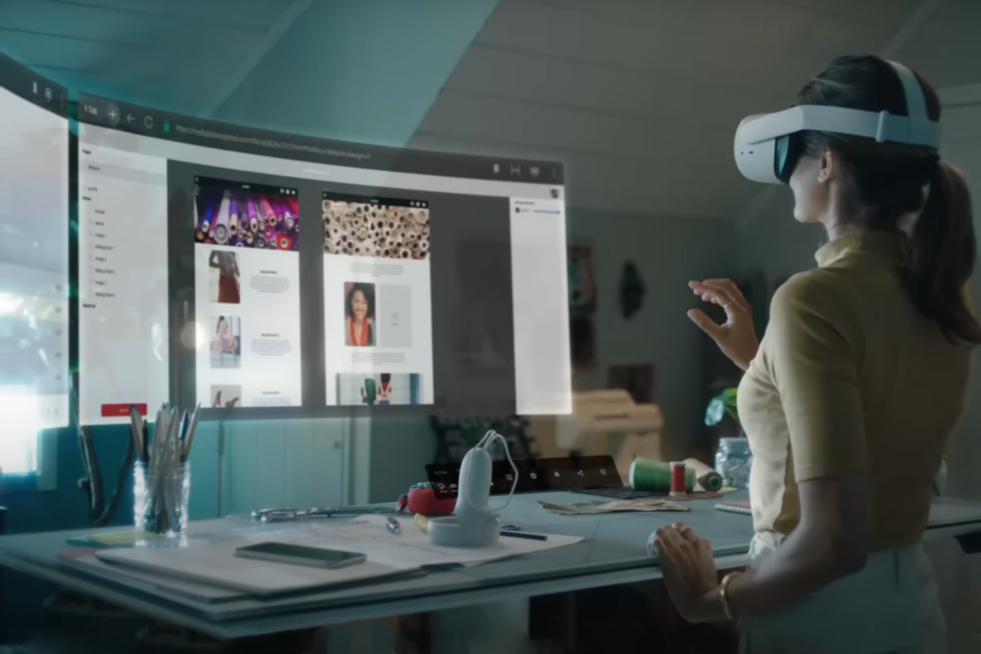 Oculus quest on sale infinite office