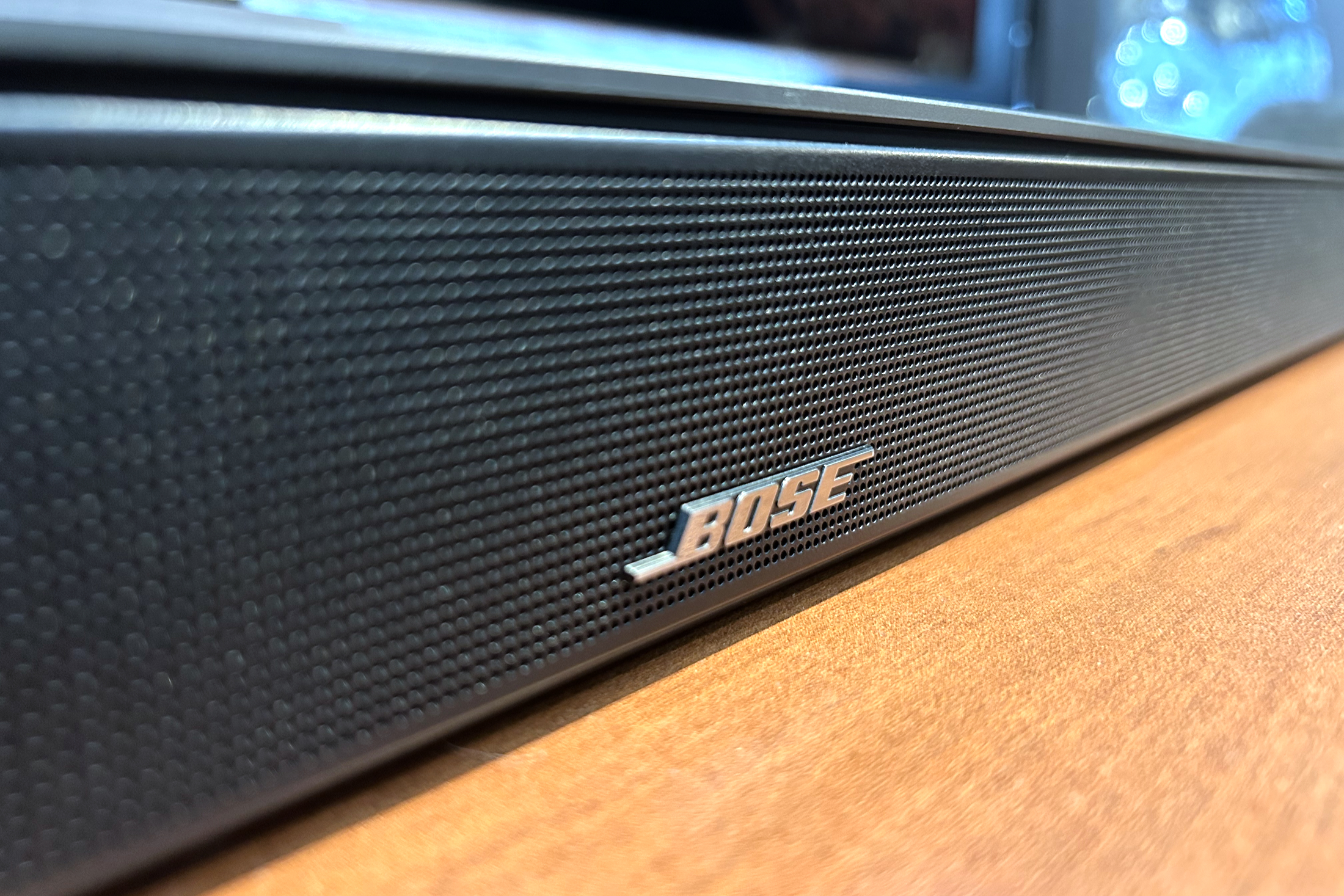 Nahaufnahme der Bose Smart Soundbar 600.
