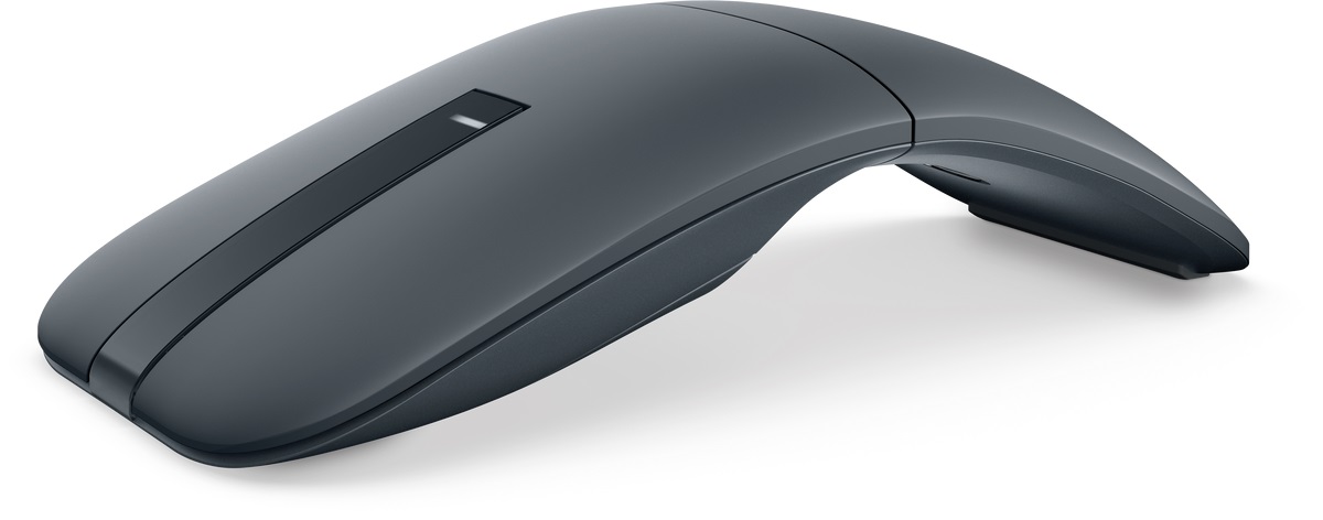 el mouse de viaje Dell MS 700 Bluetooth completamente extendido. 