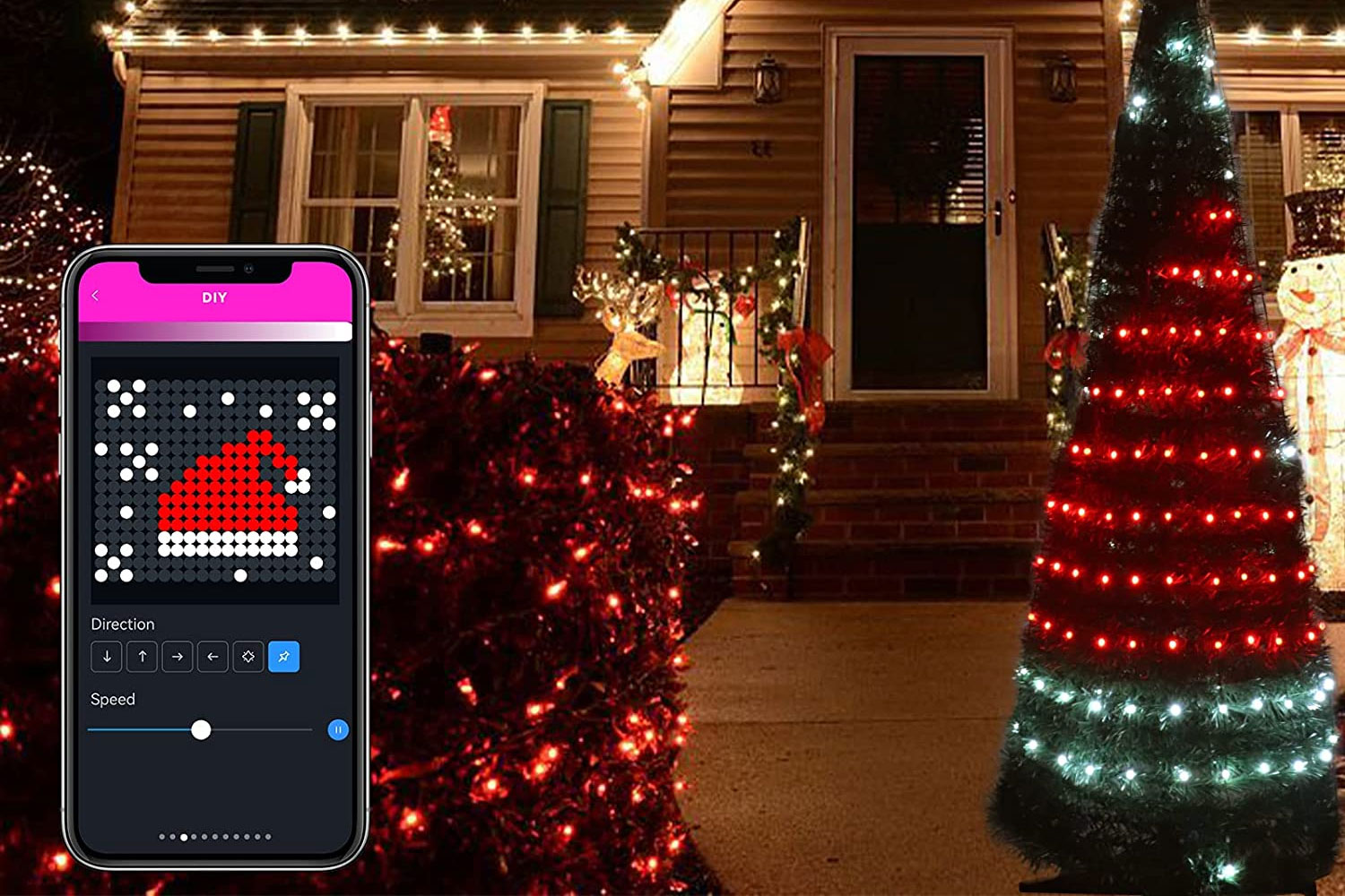 Can I Leave My Christmas Lights on At Night? - TopTech Electric