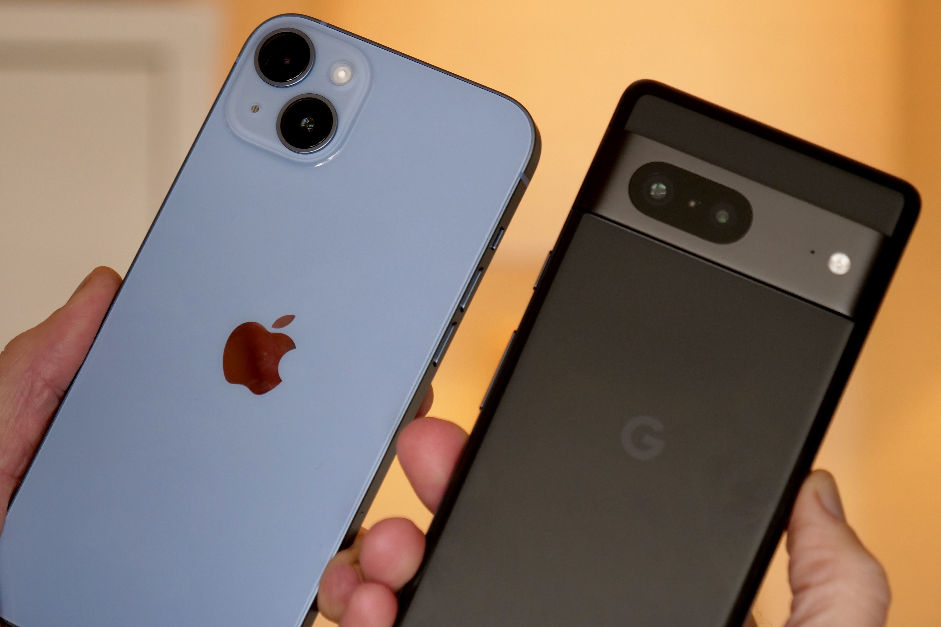 Google Pixel 7 vs. Apple iPhone 14 | Digital Trends