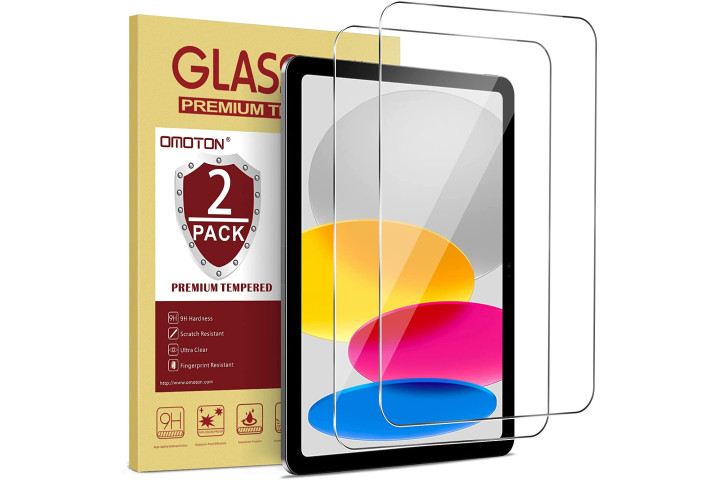 2 Pack iPad 10.9 10th Generation 2022 Screen Protector, Tempered Glass Film  Guard for iPad 10th Gen 10.9 2022 Release 
