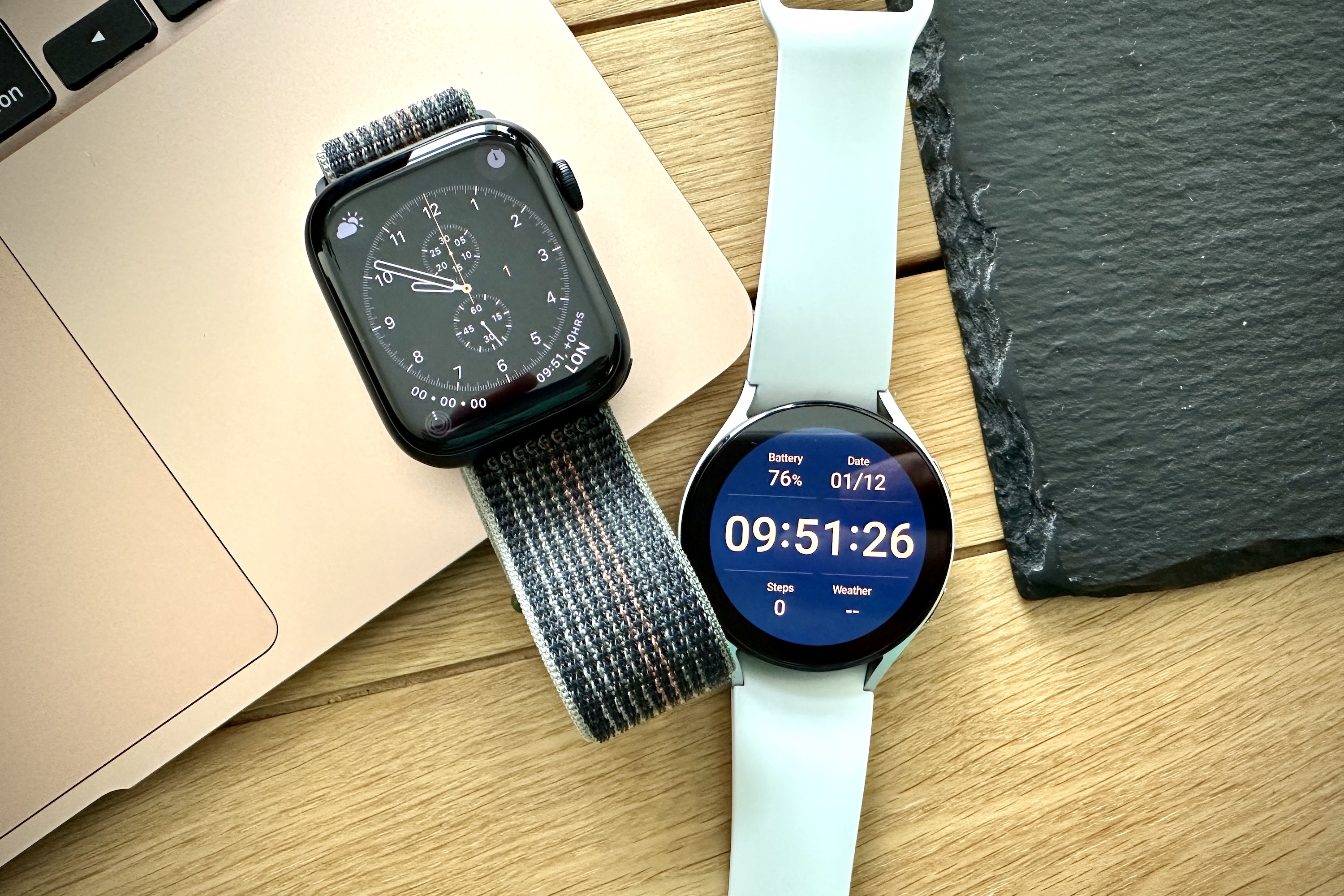 Samsung Galaxy Watch 6 vs Apple Watch 8: cuál es mejor