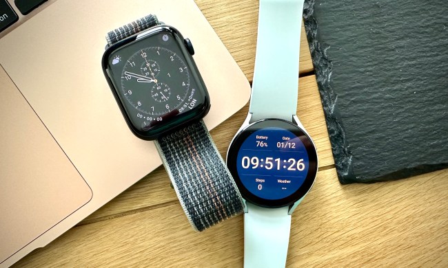 The Apple Watch Series 8 and Galaxy Watch 5.