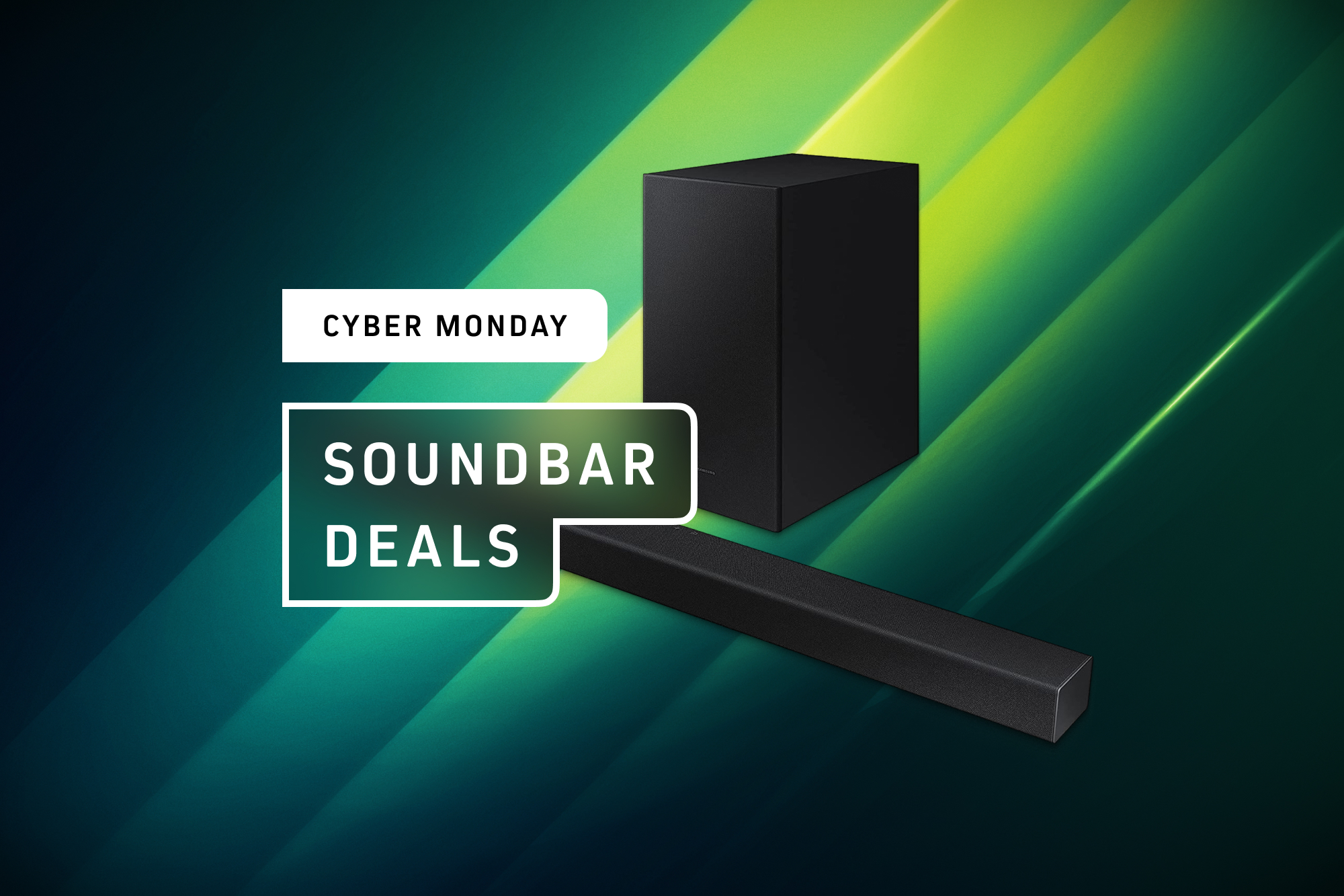 Best soundbar sale deals cyber monday