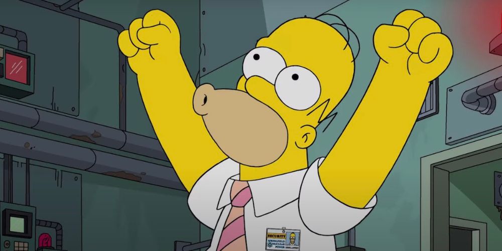 Homer gives a "woohoo!" at the end of his shift