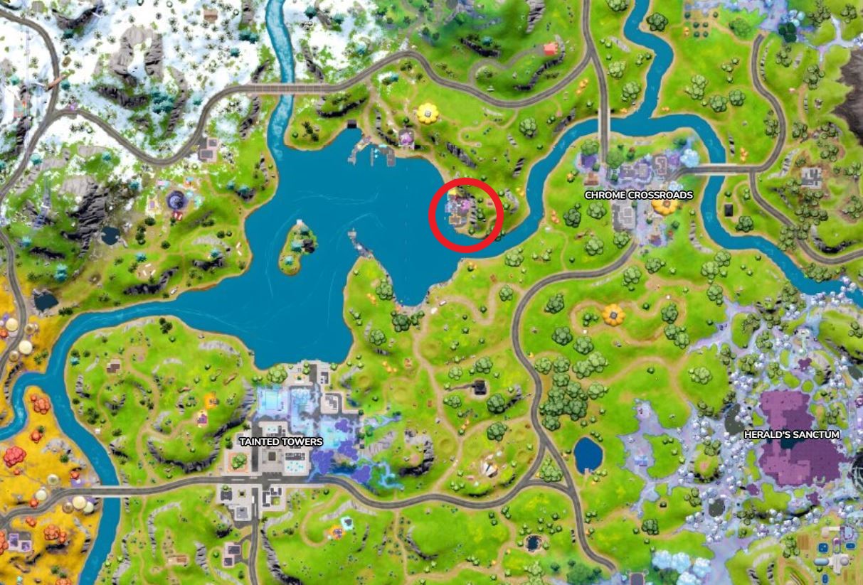 Fortnite Chapter 3 Season 4 Guide All Week 9 Quests And How To   Loot Lake Map JPG 