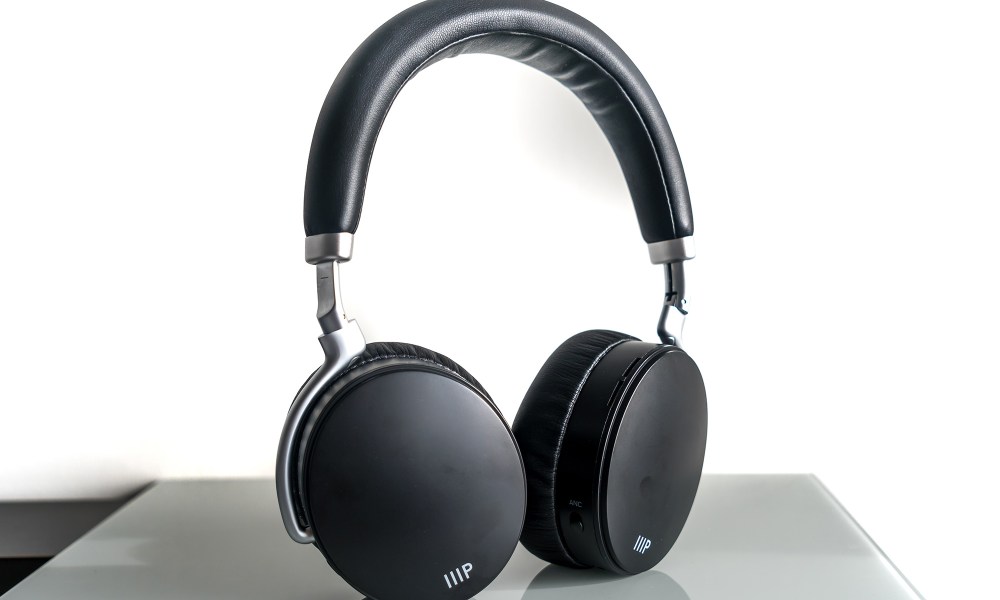 Full view of the Monoprice SYNC-ANC headphones.