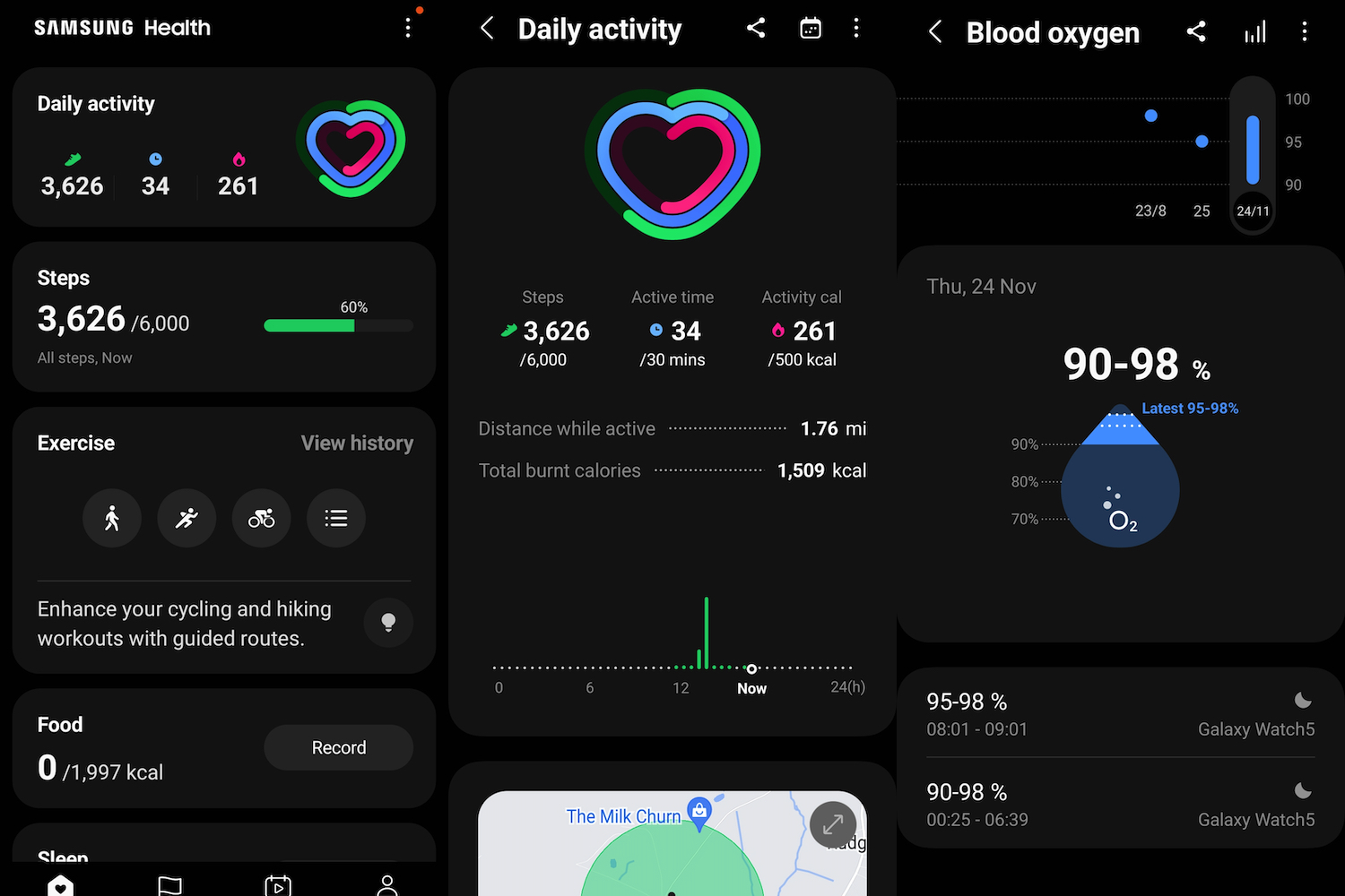 Activity tracker compatible with clearance samsung health