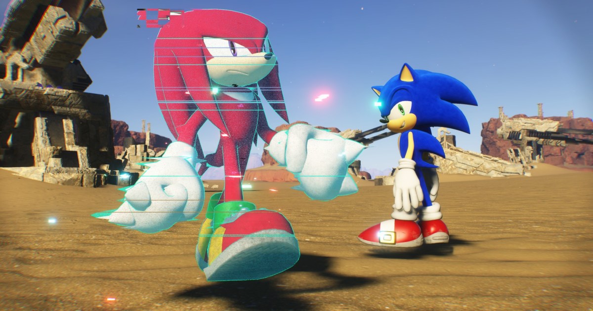 Sonic Frontiers and Sonic 3 A.I.R. have switched roles! :D ~ Sonic