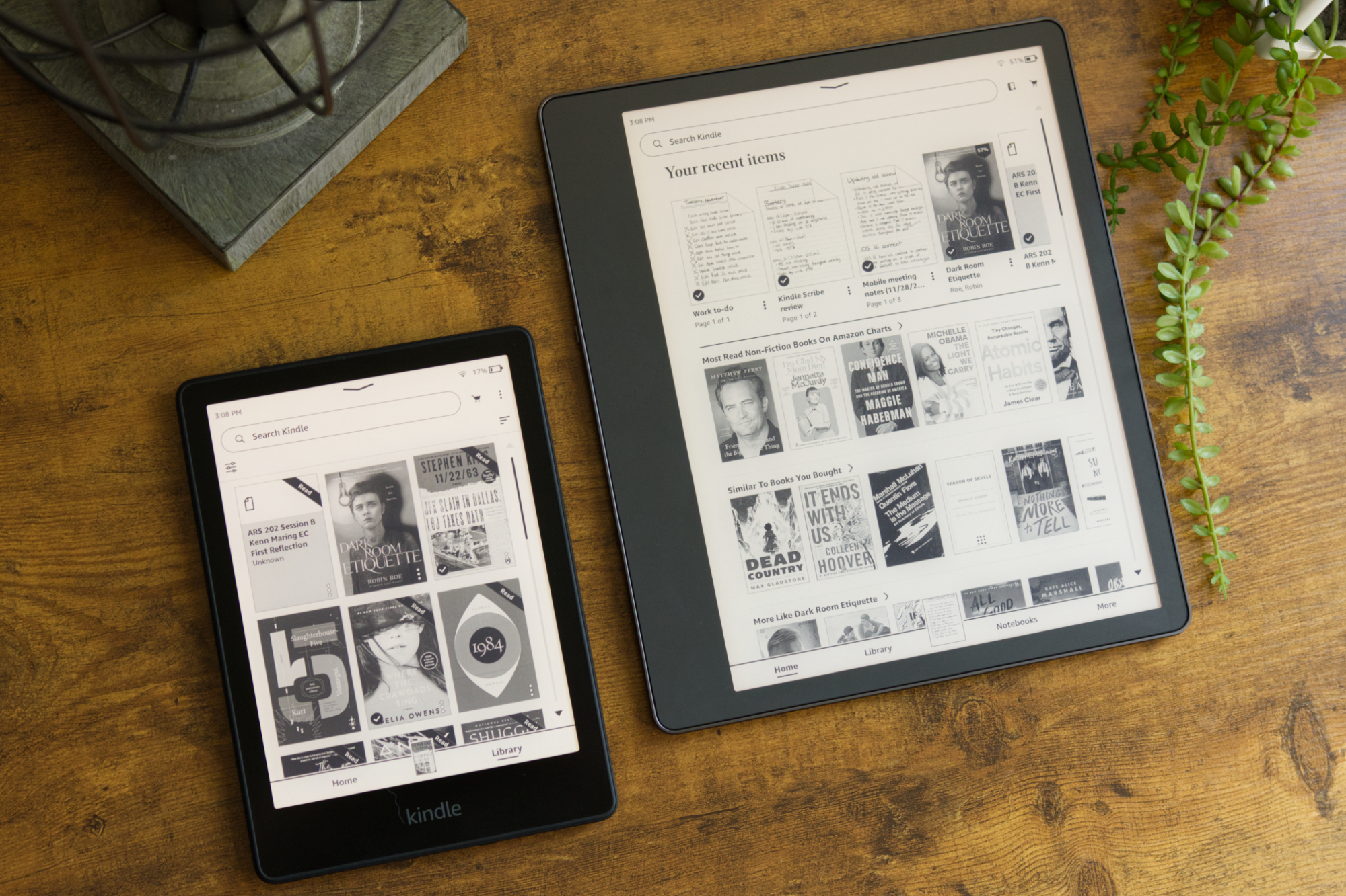 Kindle Fire vs Kindle Paperwhite 