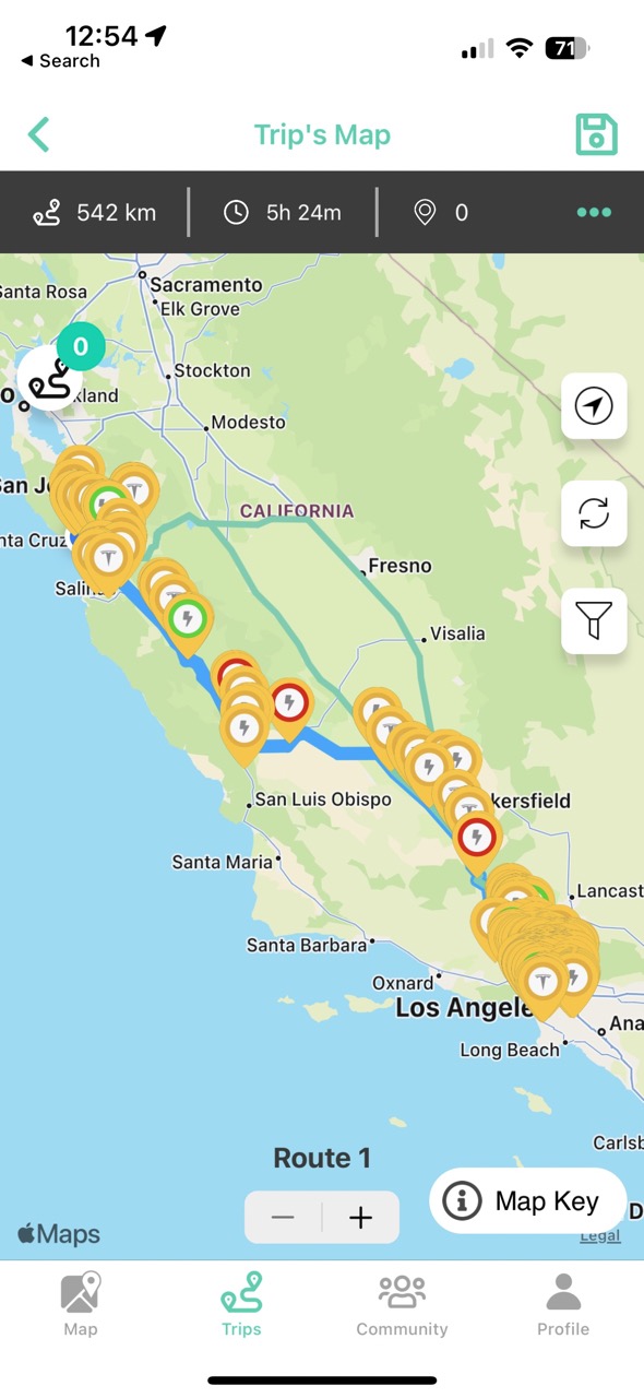 Apps and Websites for Finding EV Charging Stations During a Road Trip