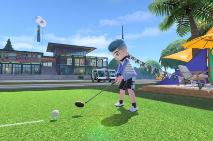 Oh no, I’m already obsessed with Nintendo Switch Sports golf