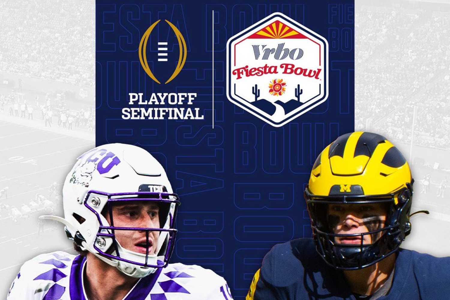 Fiesta Bowl live stream: TCU-Michigan start time, TV channel, more