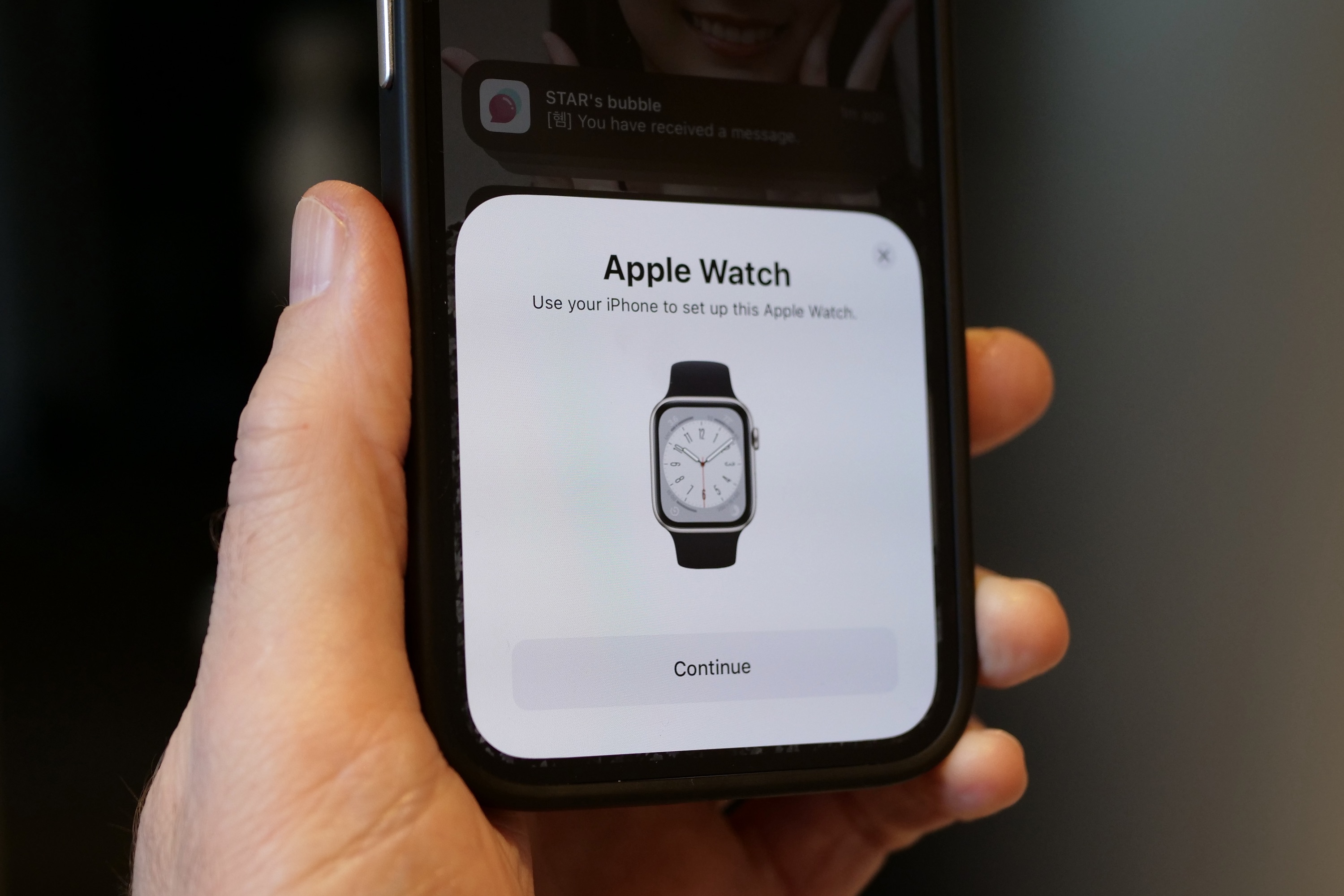 How to set up apple watch with new online phone