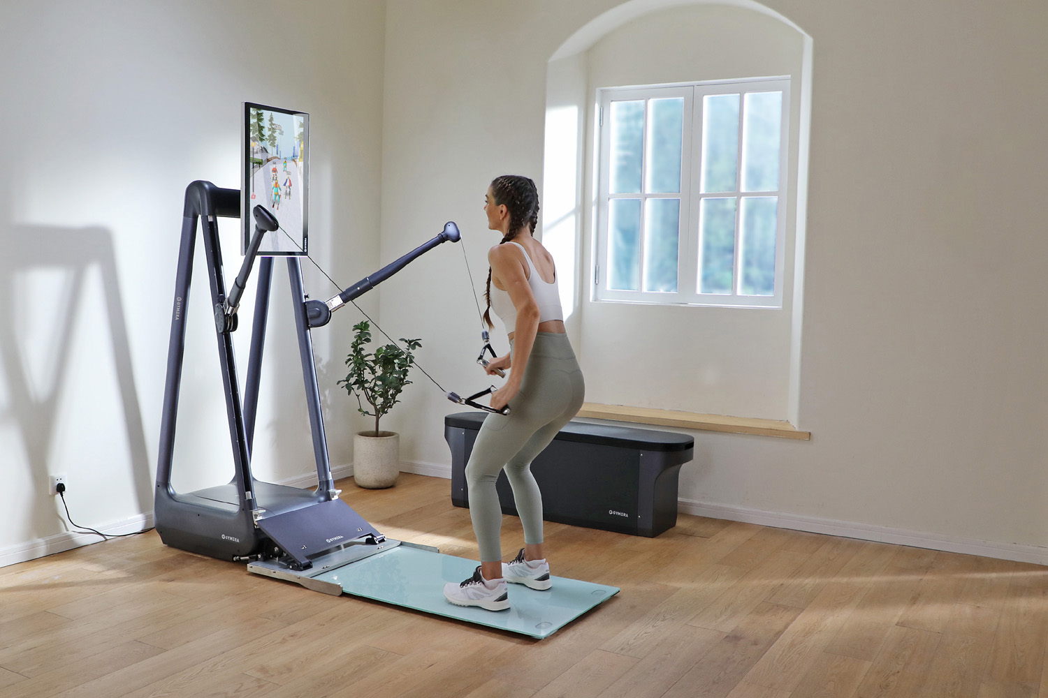 Mejora Tus Entrenamientos Con Gymera Smart Home Gym   Gymera Smart Home Gym Lifestyle 2 