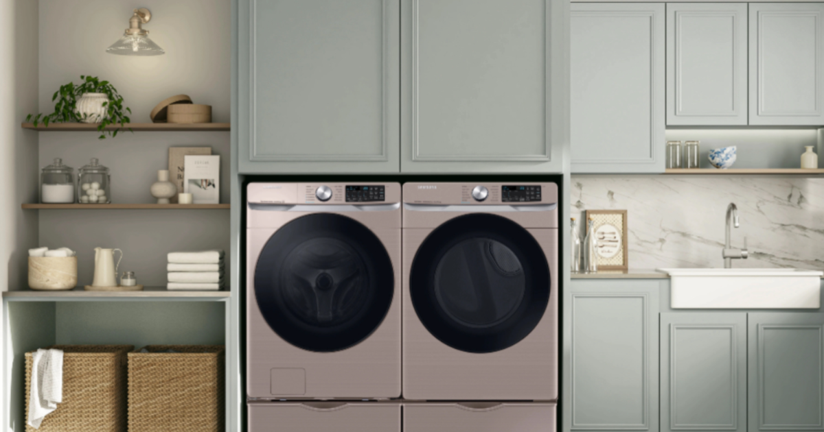 Black Friday Deal: Samsung Washer & Dryer Bundle for 98