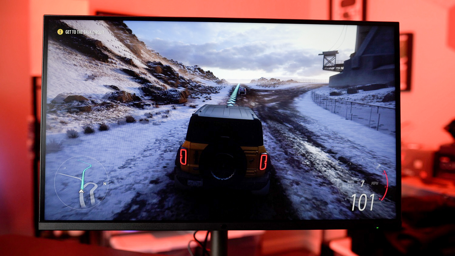 Forza Horizon 5 auf dem Cooler Master GP27Q-Monitor.