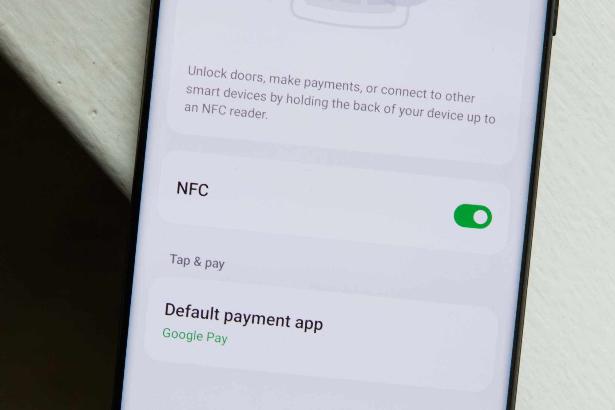 Tag NFC e smartphone Android –