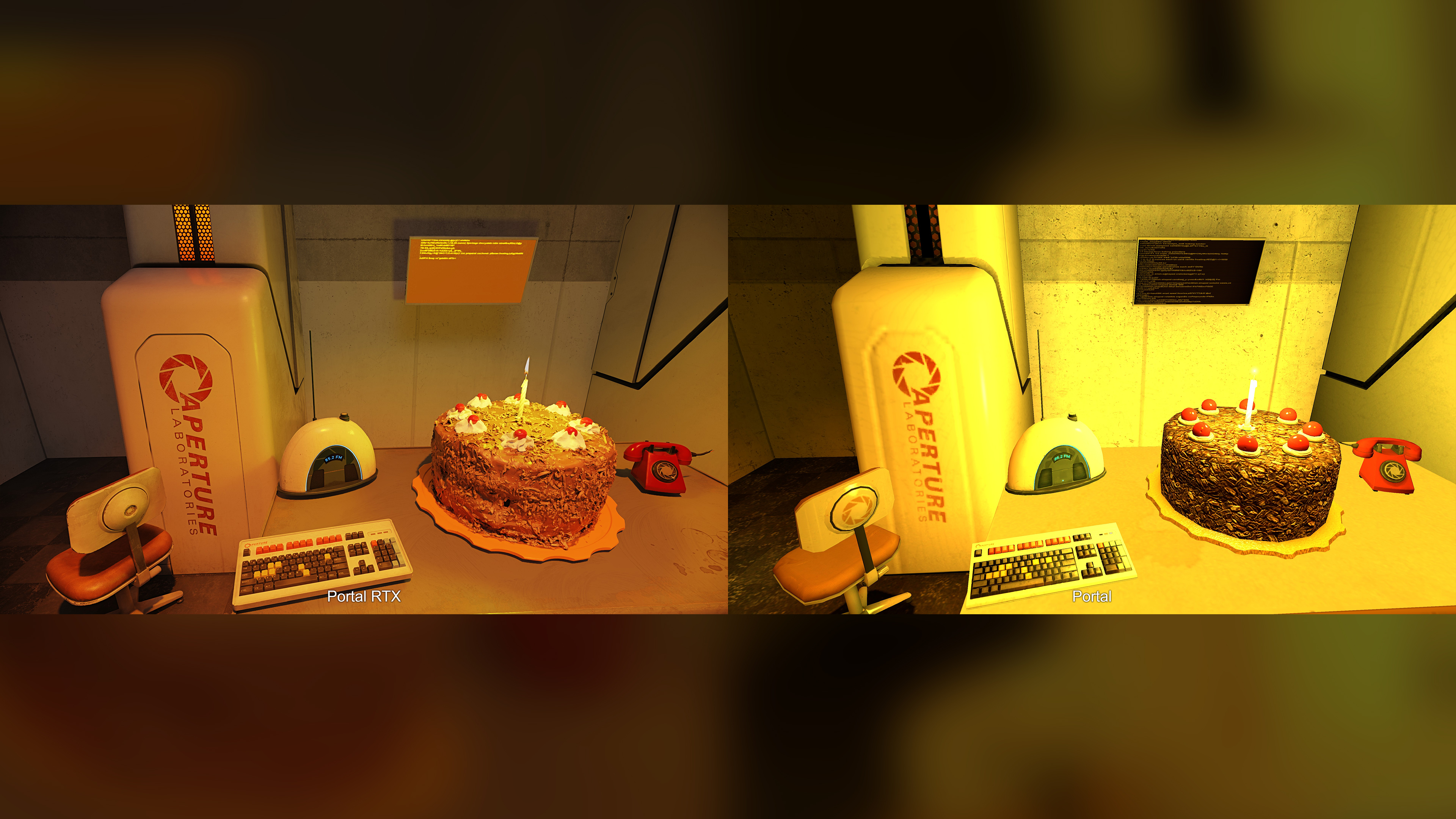 ArtStation - the cake is a lie - PORTAL