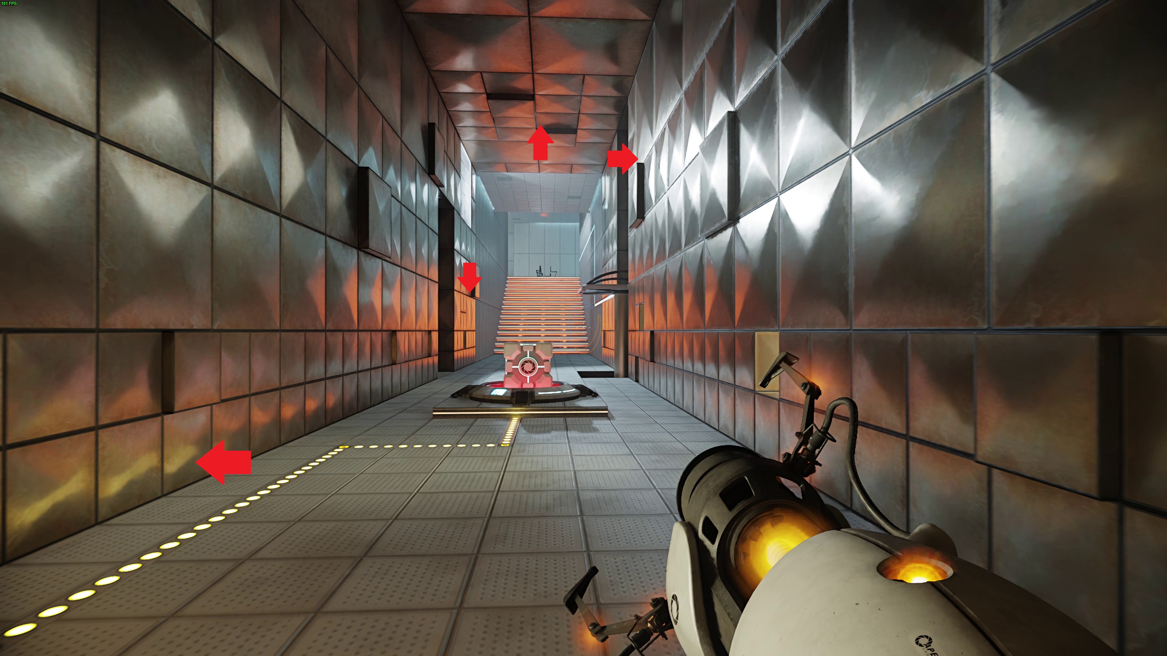 Portal with RTX review: Ray tracing makes Valve's puzzle FPS spooky -  Polygon