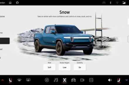 Rivian adds Snow Mode through software update just in time for winter