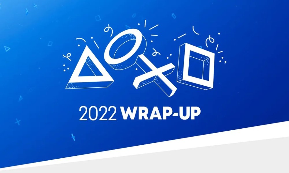 2022 PlayStation Wrap-Up art.