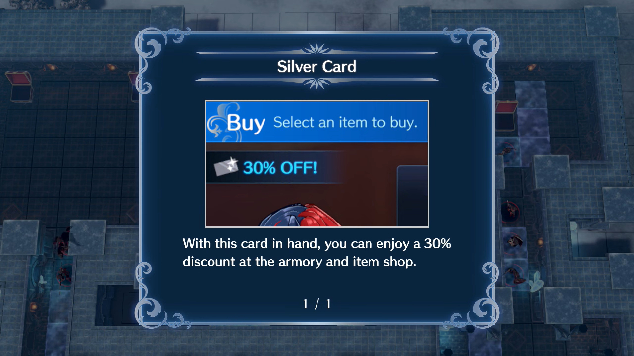 A text description of the Silver Card.