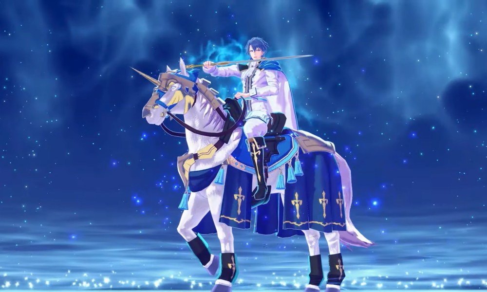 Sigurd on a horse.