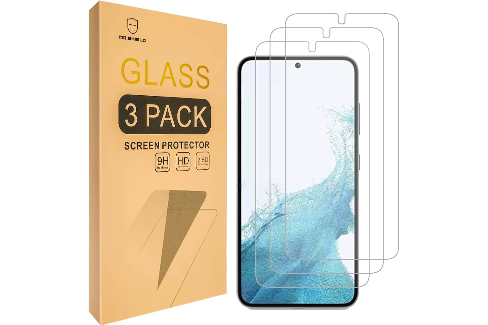 EZ] Samsung Galaxy S23 EZ Tempered Glass Screen Protector - 3Pack –  Whitestonedome