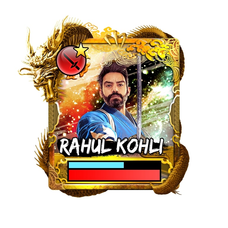 A carta de Rahul Kohli em Like a Dragon: Ishin!