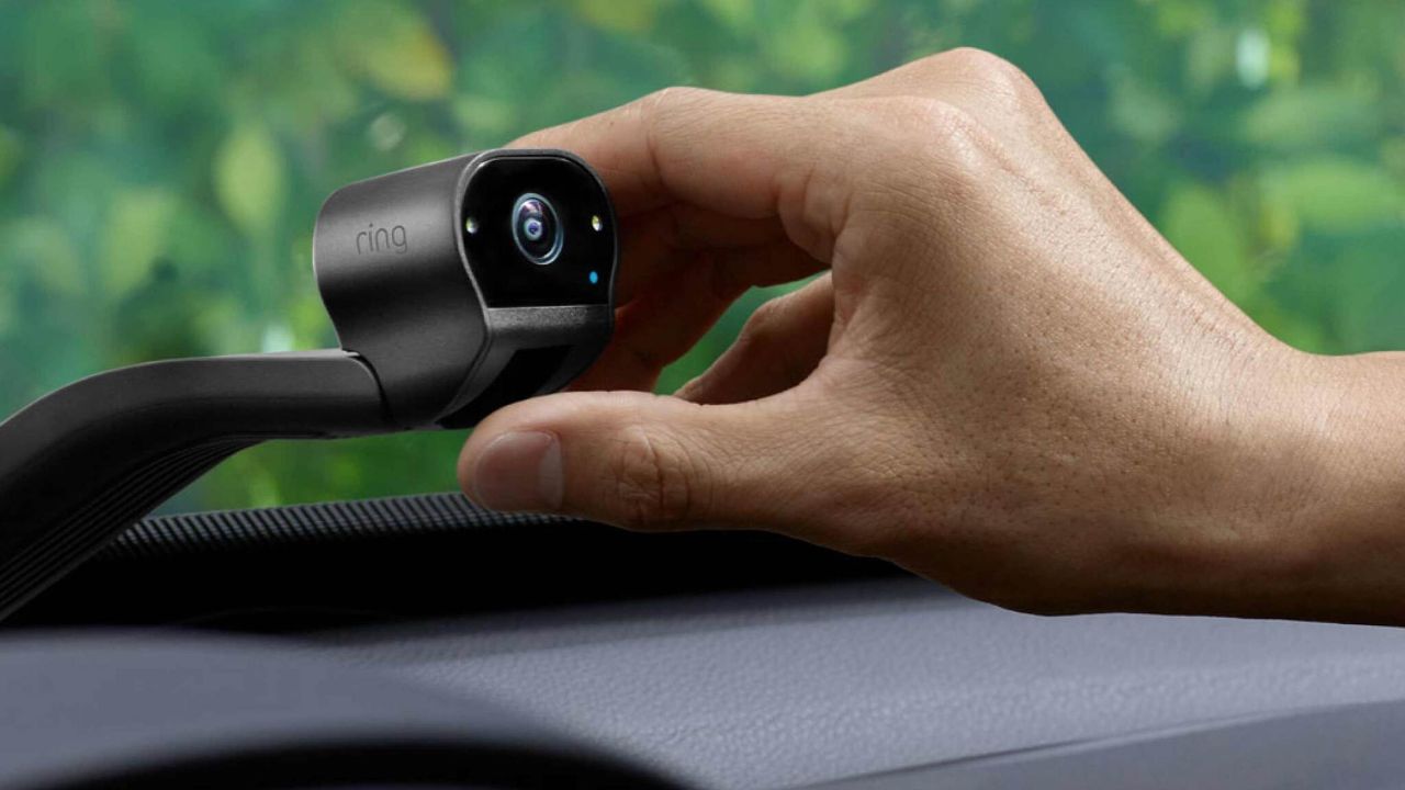 Stick Ring's latest security camera to your windshield