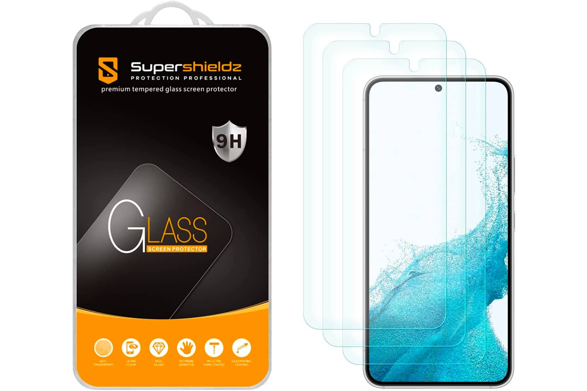 For Samsung Galaxy S23 Ultra 5G Tempered Glass Full Phone Cover Screen  Protector