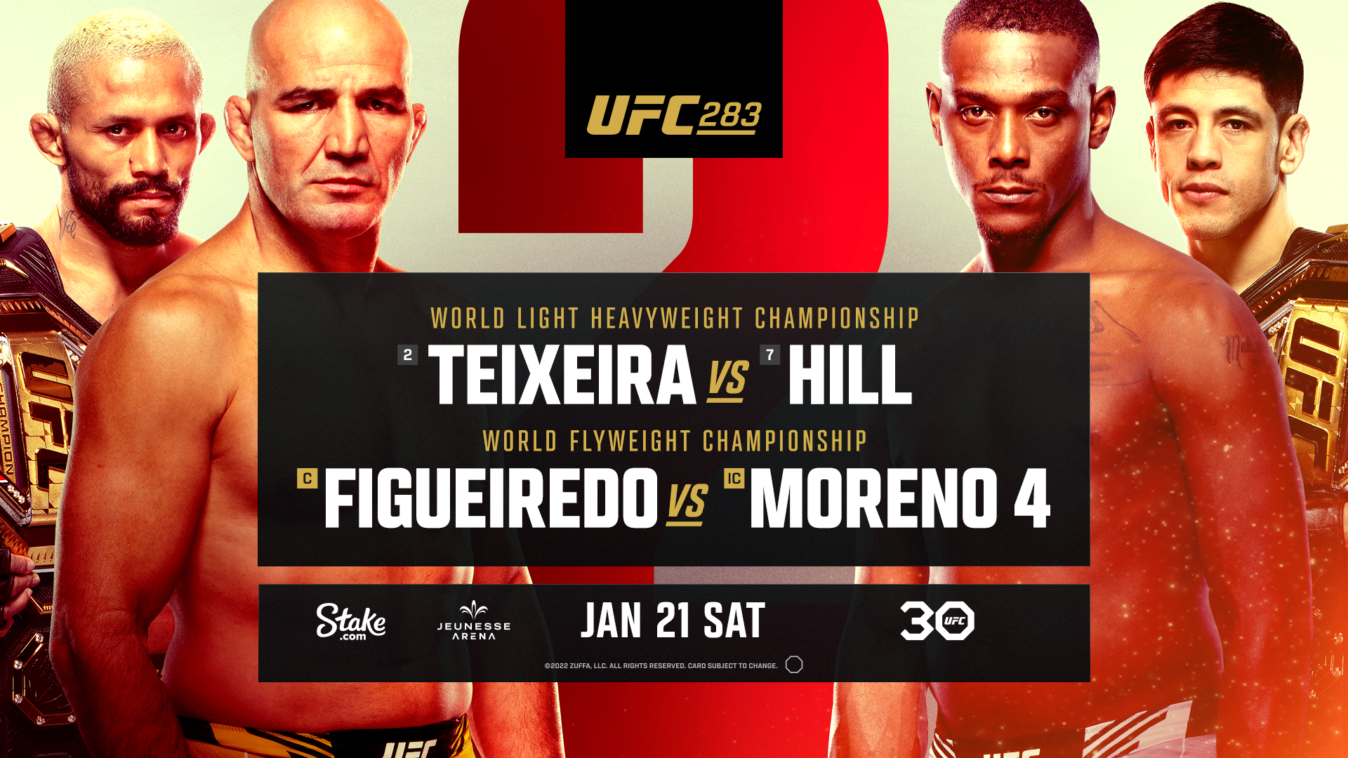 UFC 283 Live Stream: How To Watch Teixeira Vs Hill From Home | Digital ...