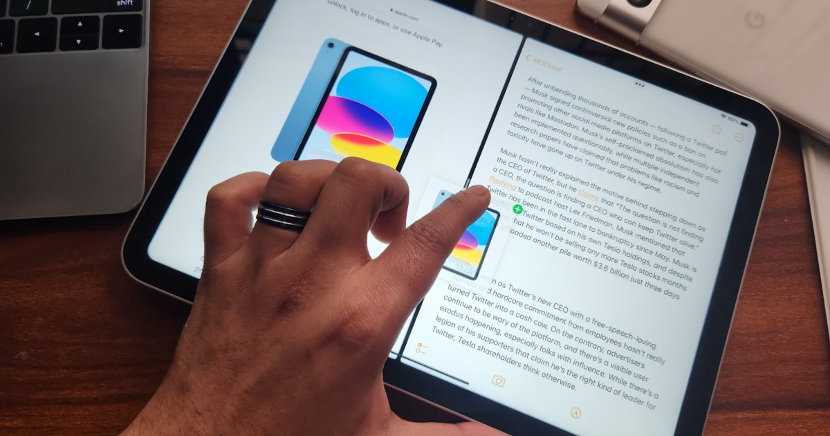 How to use (and get rid of) split screen mode on your iPad