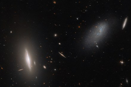 Hubble snaps an image of a galaxy in our cosmic backyard