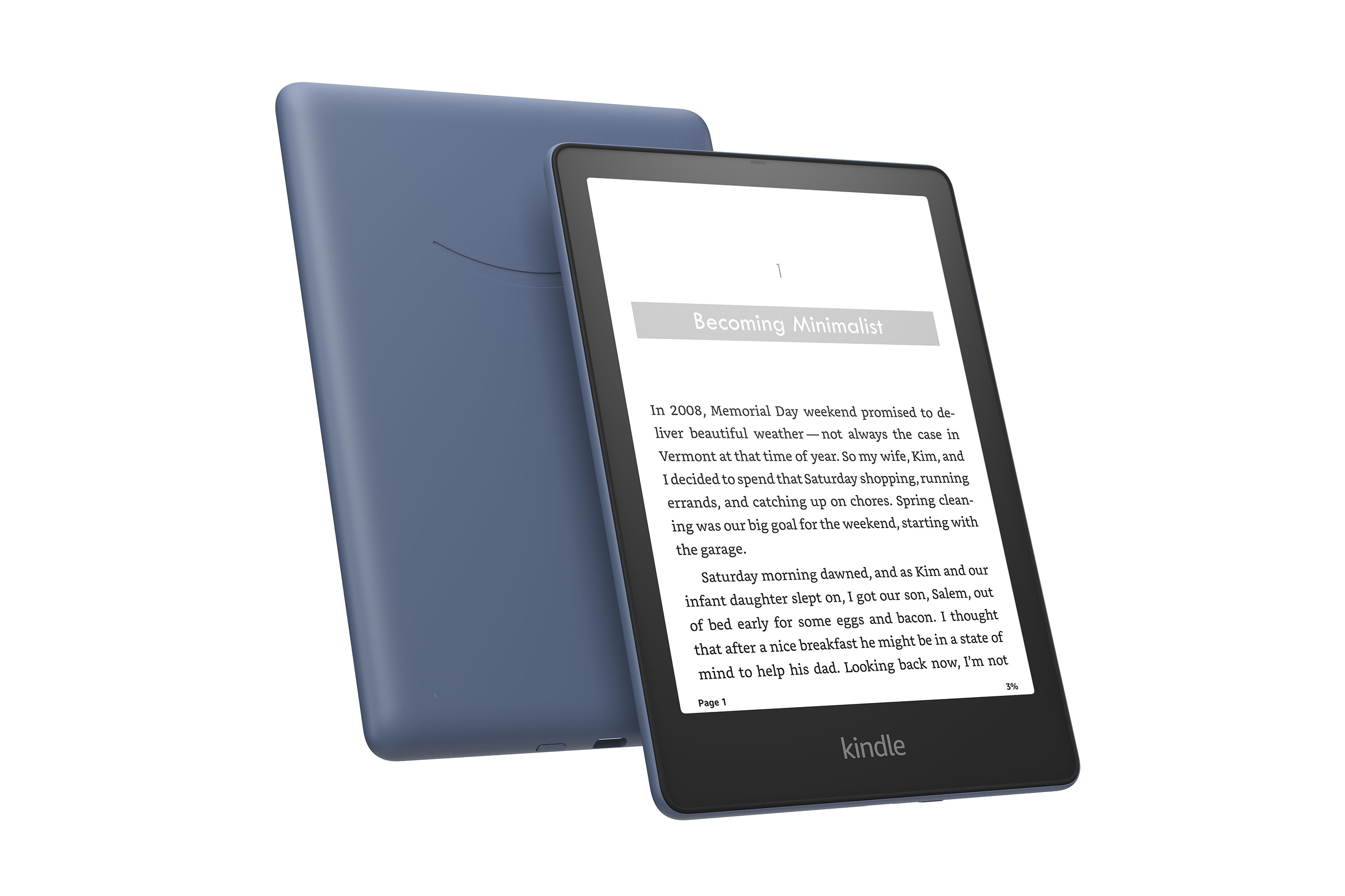 The Kindle Paperwhite now comes in two stunning new colors