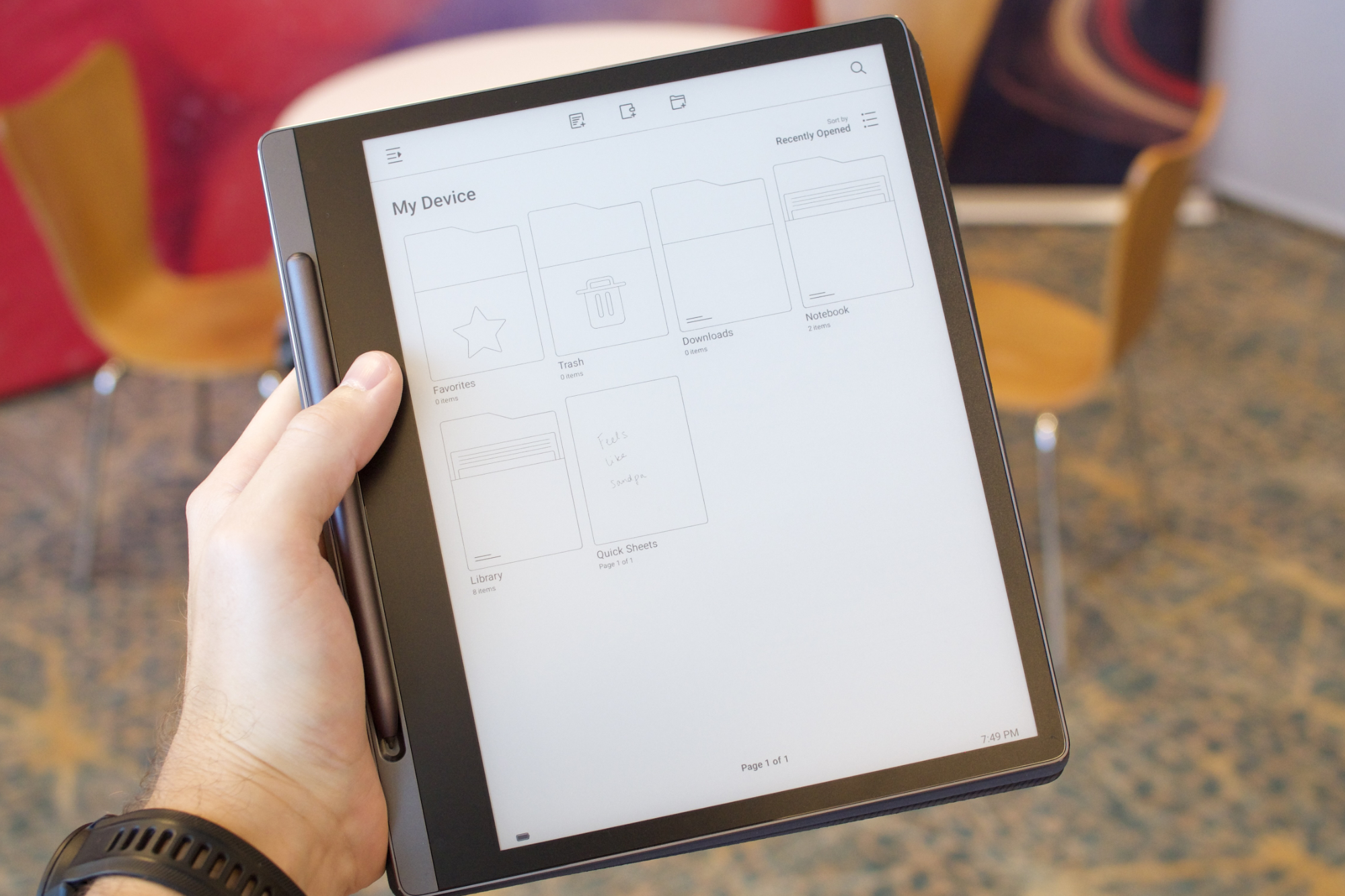 E Ink and Avalue Announce a Digital Paper Tablet Customizable for