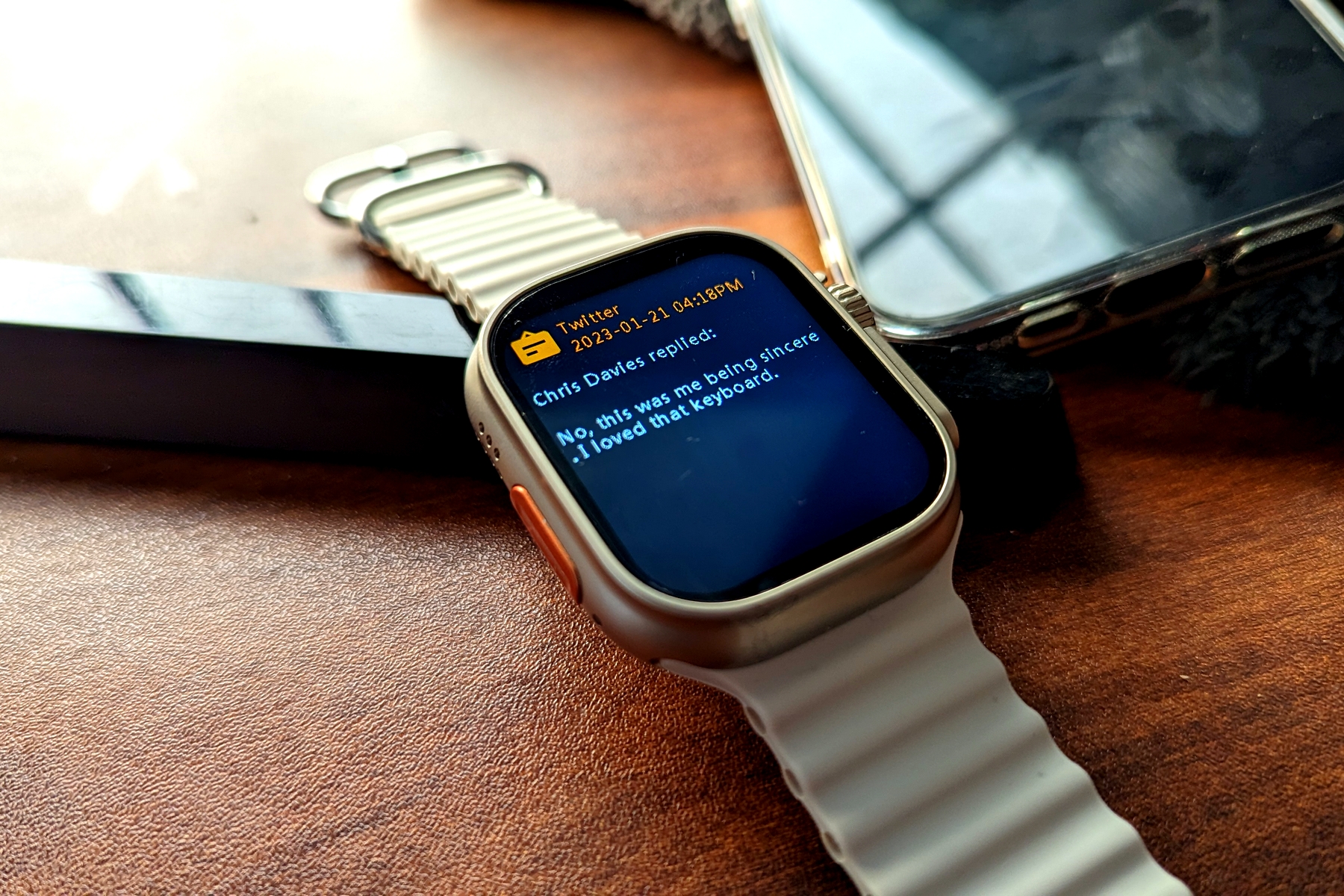 My smartwatch keeps me off my phone, and I'm not complaining
