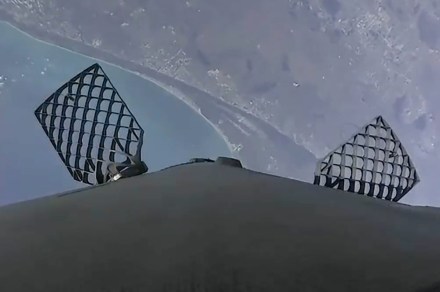 Watch a SpaceX rocket hurtle to orbit and back in 90 seconds