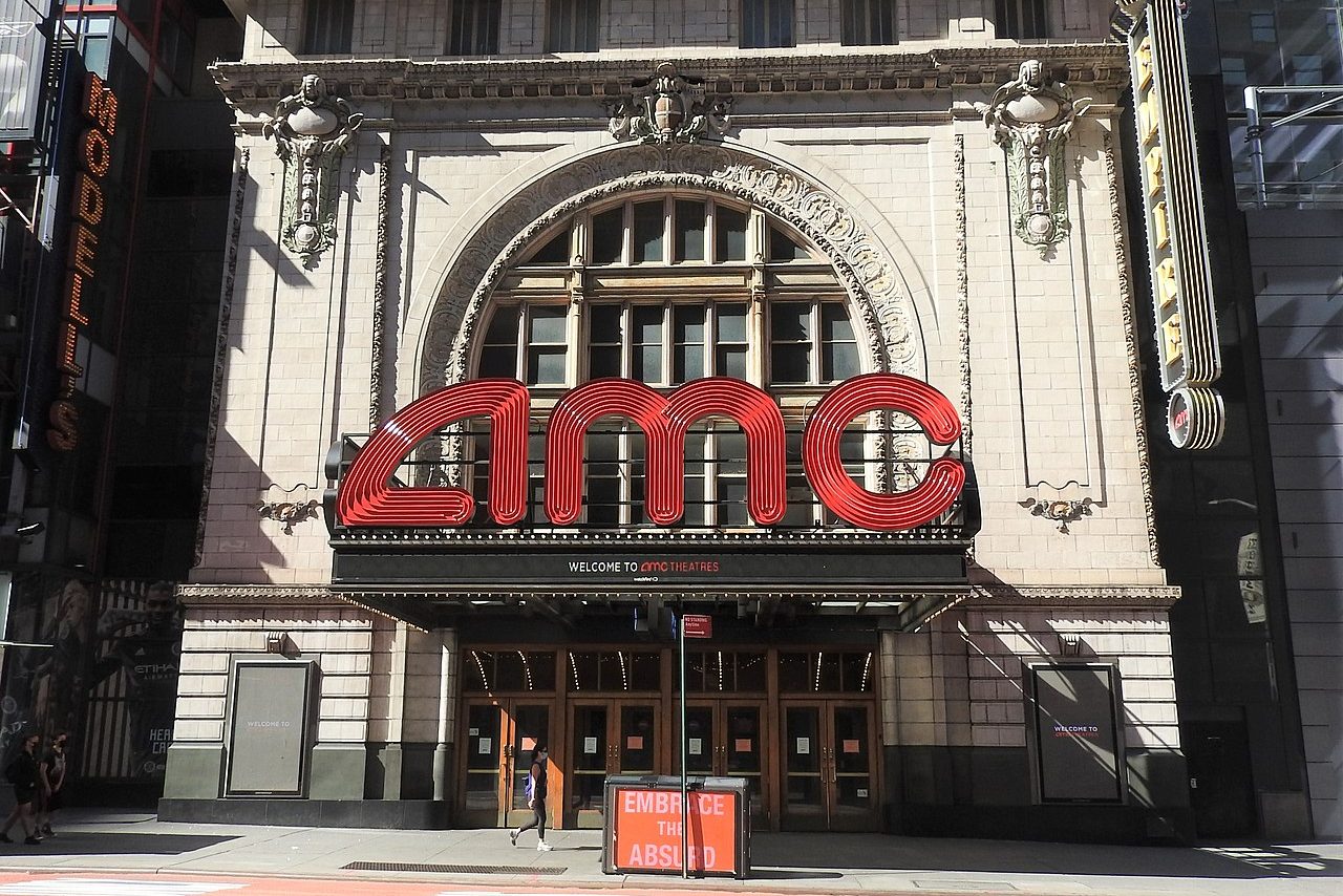 Imagen de un teatro AMC.