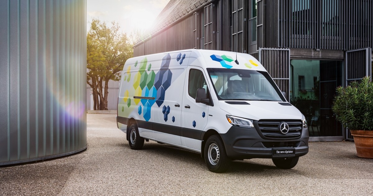 2024 MercedesBenz eSprinter electric van coming to the U.S. Digital