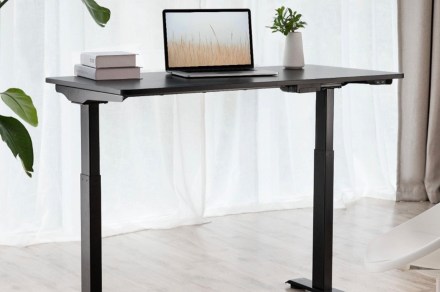 You’ll be shocked how affordable this electronic standing desk is