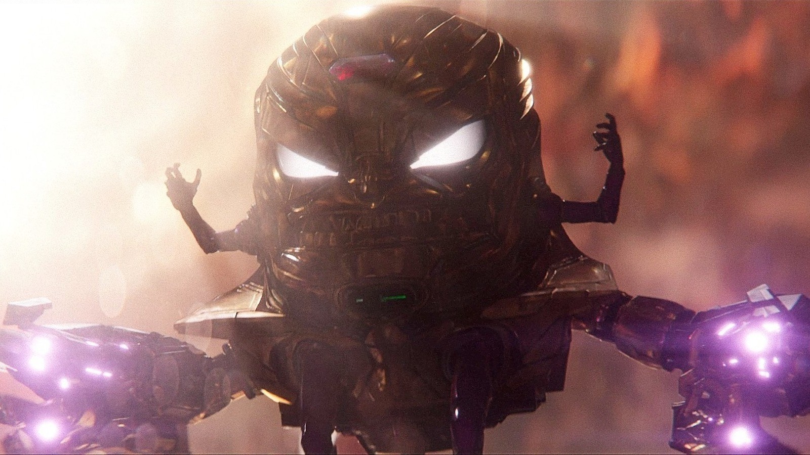 MODOK flota en el aire en Ant-Man 3.