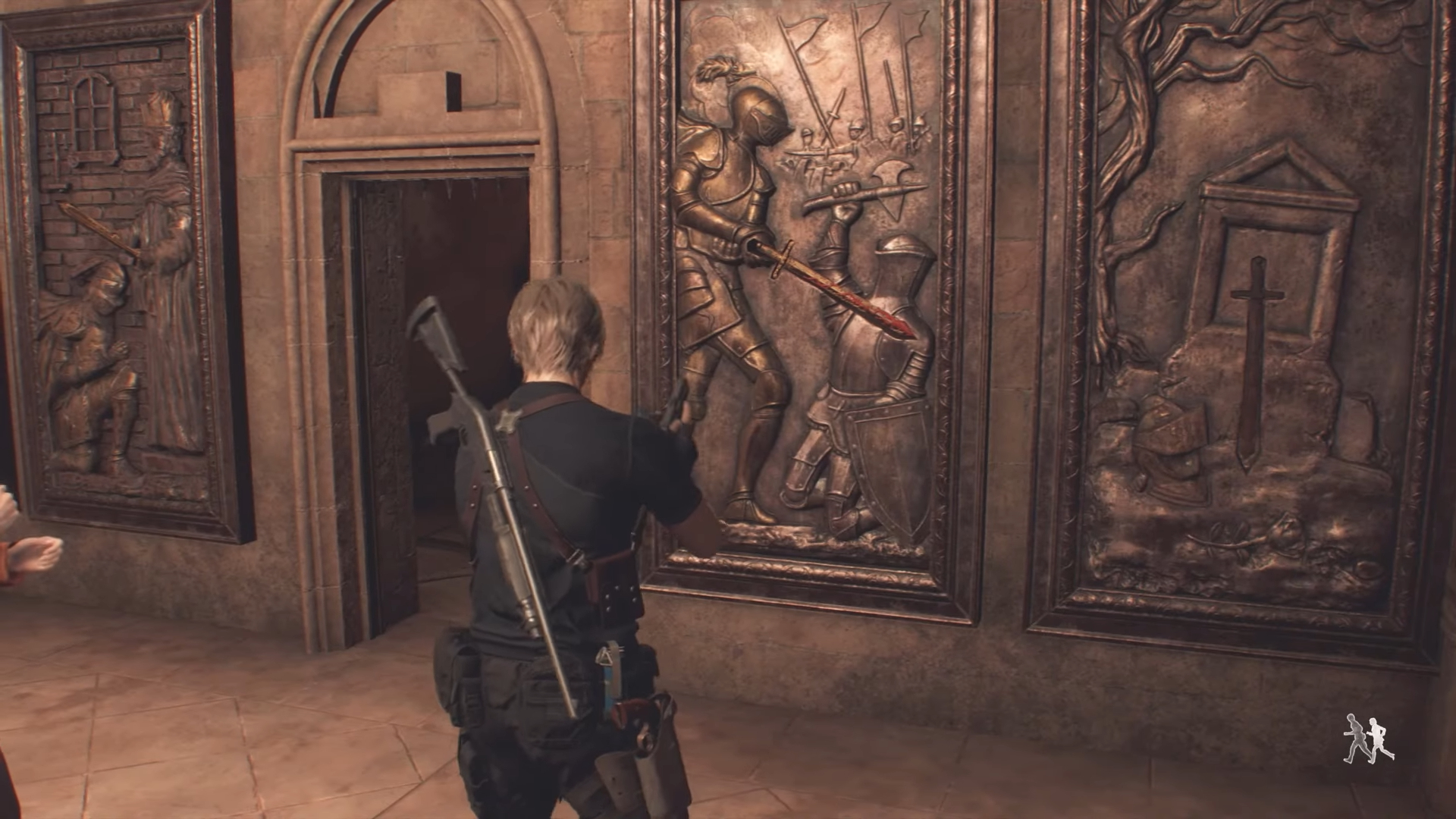 How to solve the bloodied sword puzzle in Resident Evil 4 Remake