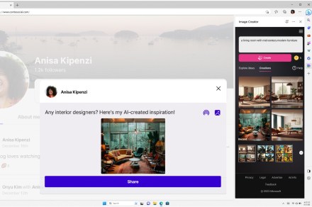 Bing Image Creator brings DALL-E AI-generated images to your browser